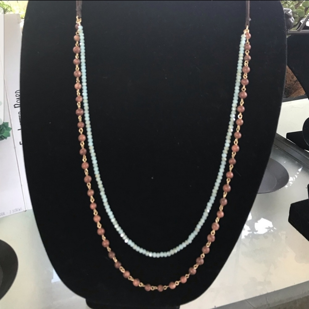 37-40" Jbloom Lorelai beaded necklace